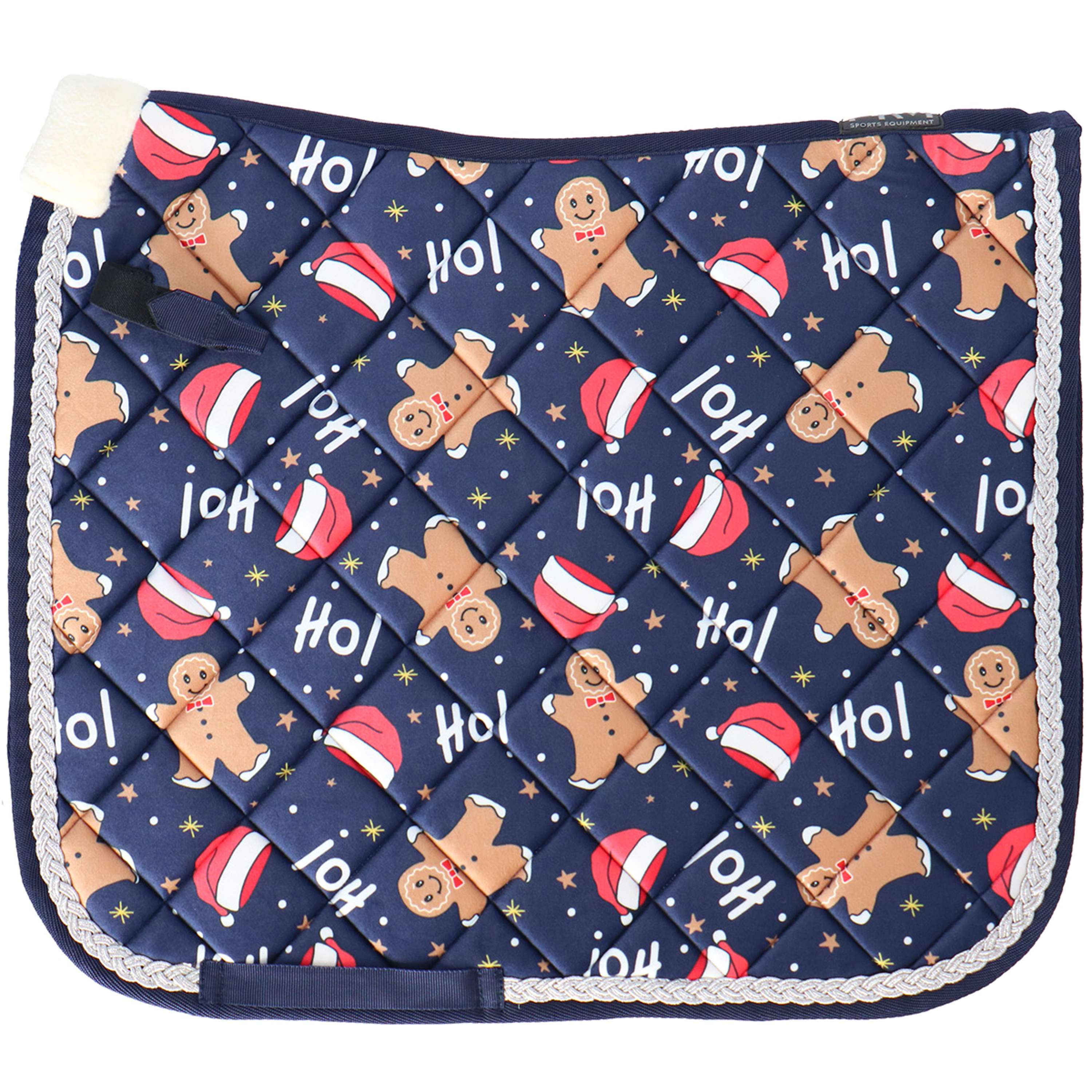 HKM Schabracke X-Mas Dressur Dunkelblau