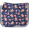 HKM Schabracke X-Mas Dressur Dunkelblau