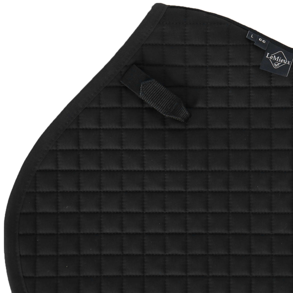 LeMieux Schabracke Cotton Square Close Contact Schwarz