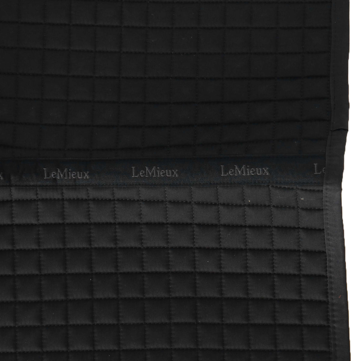 LeMieux Schabracke Cotton Square Close Contact Schwarz