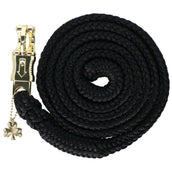 Bucas Führstrick Comfort mit Panikhaken Schwarz/Schwarz