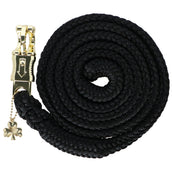 Bucas Führstrick Comfort mit Panikhaken Schwarz/Schwarz