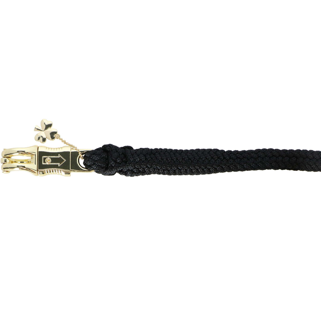 Bucas Führstrick Comfort mit Panikhaken Schwarz/Schwarz