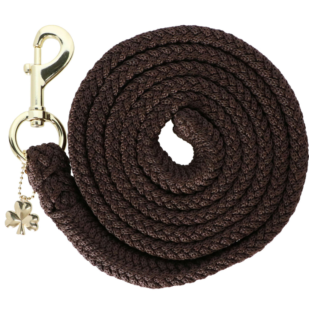 Bucas Führstrick Comfort mit Karabinerhaken Braun/Braun