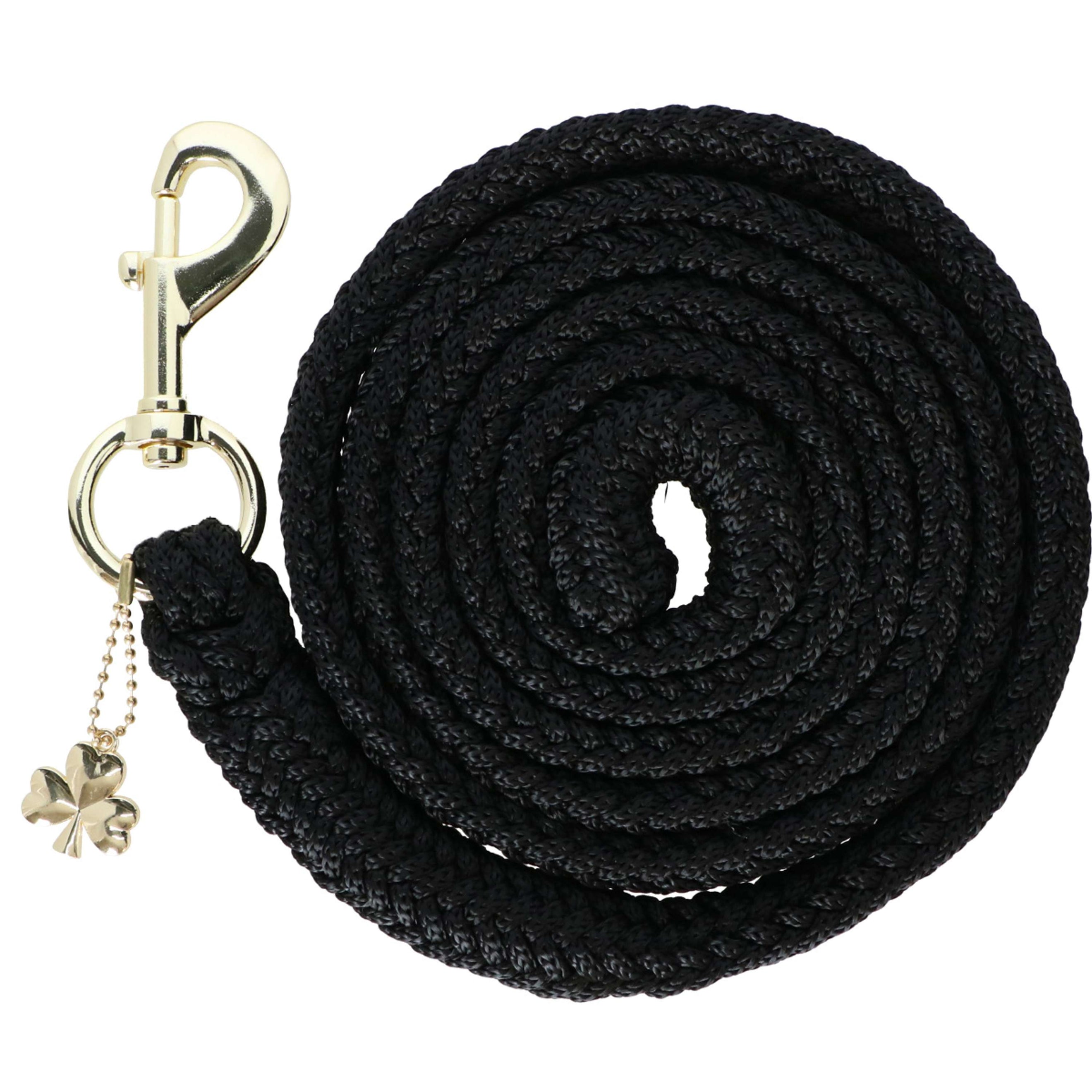 Bucas Führstrick Comfort mit Karabinerhaken Schwarz/Schwarz Bucas Führstrick Comfort mit Karabinerhaken Schwarz/Schwarz