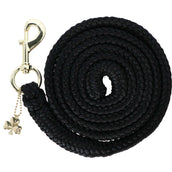 Bucas Führstrick Comfort mit Karabinerhaken Schwarz/Schwarz