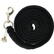 Bucas Führstrick Comfort mit Karabinerhaken Schwarz/Schwarz