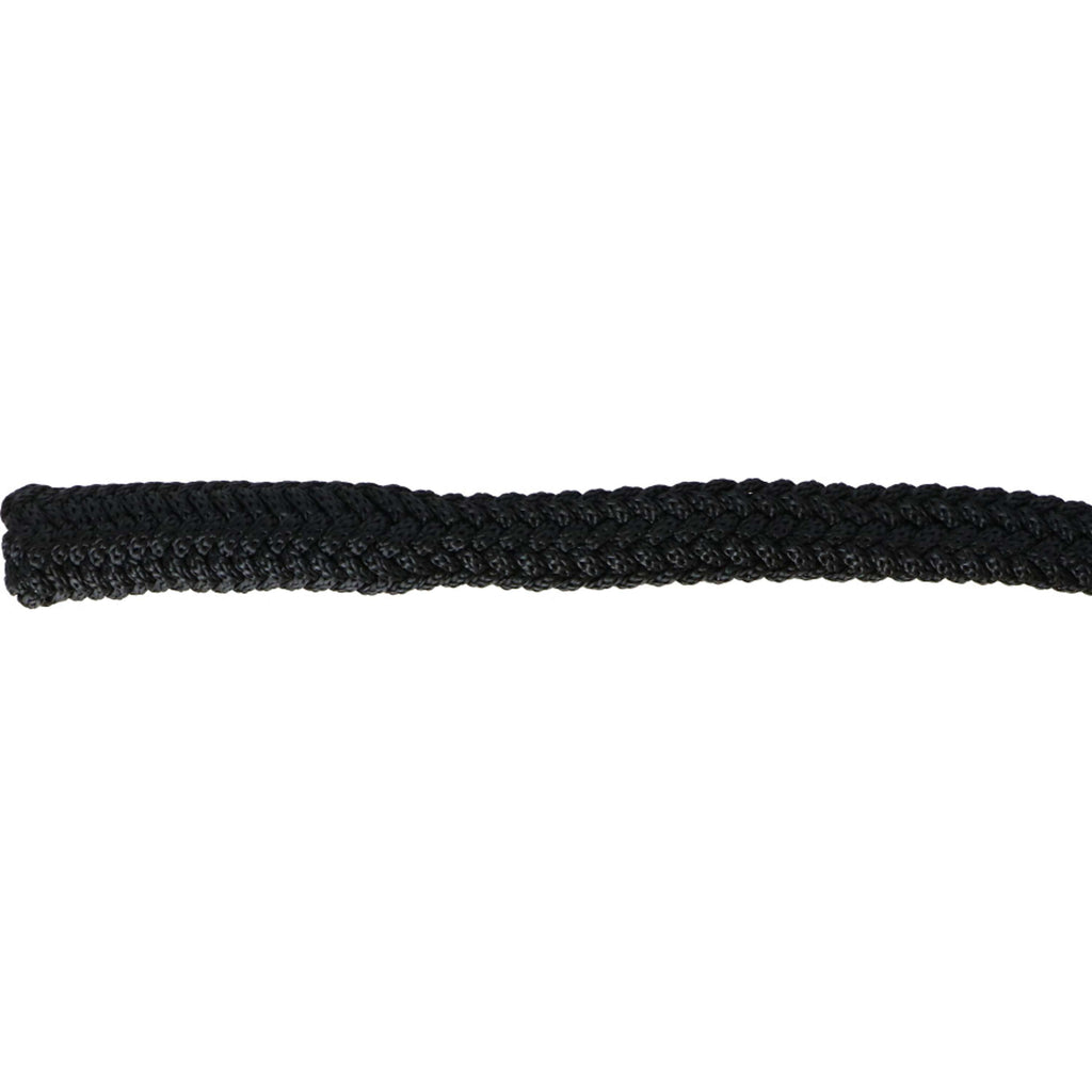 Bucas Führstrick Comfort mit Karabinerhaken Schwarz/Schwarz