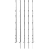 Ako Weidepfahl Classic Doppeltritt 156cm 5 Stück Weiß