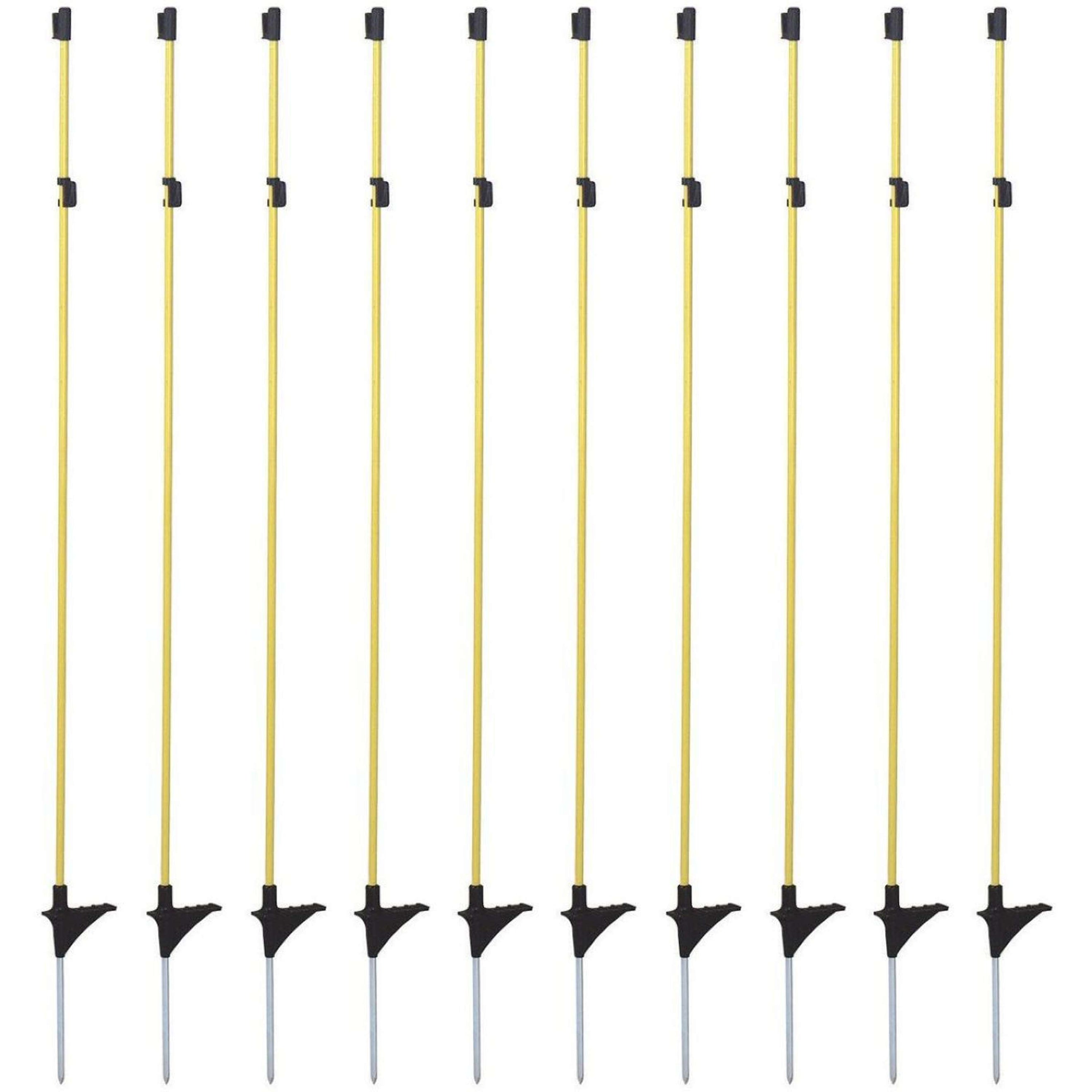 Agradi Power Weidepfahl Fiberglas Metall Pin Gelb Agradi Power Weidepfahl Fiberglas Metall Pin Gelb