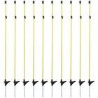 Agradi Power Weidepfahl Fiberglas Metall Pin Gelb