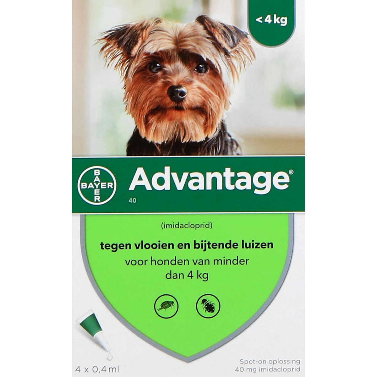 Advantage Advantage 40 Spot-On Hund <4kg