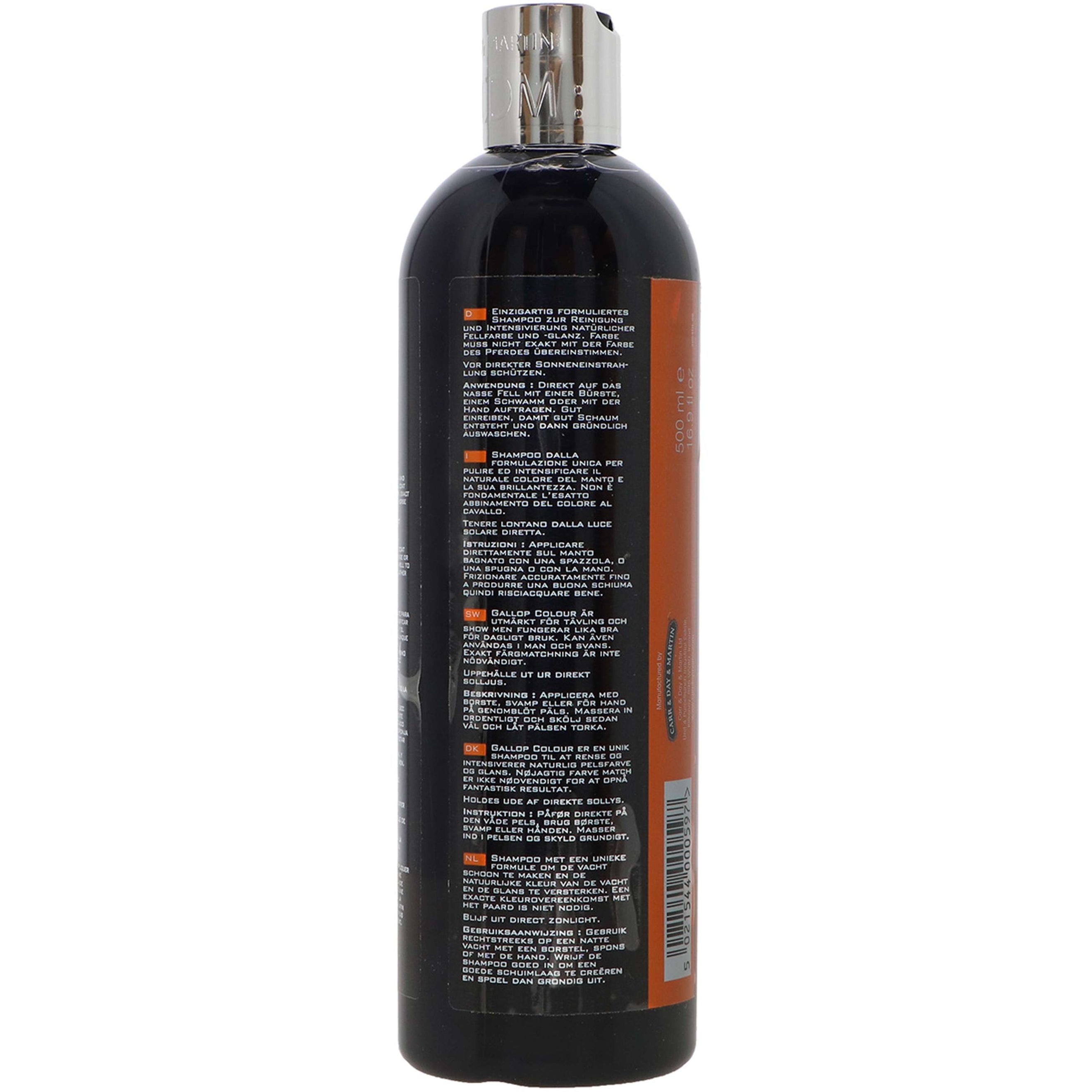 Carr & Day & Martin Shampoo Gallop Colour Schwarz Carr & Day & Martin Shampoo Gallop Colour Schwarz