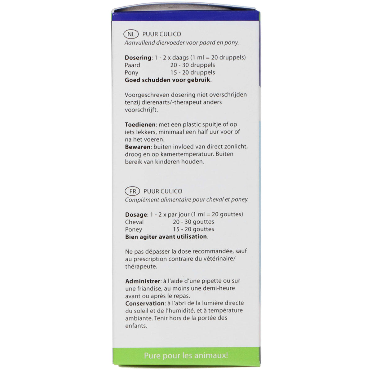 PUUR Culico Pferd und Pony