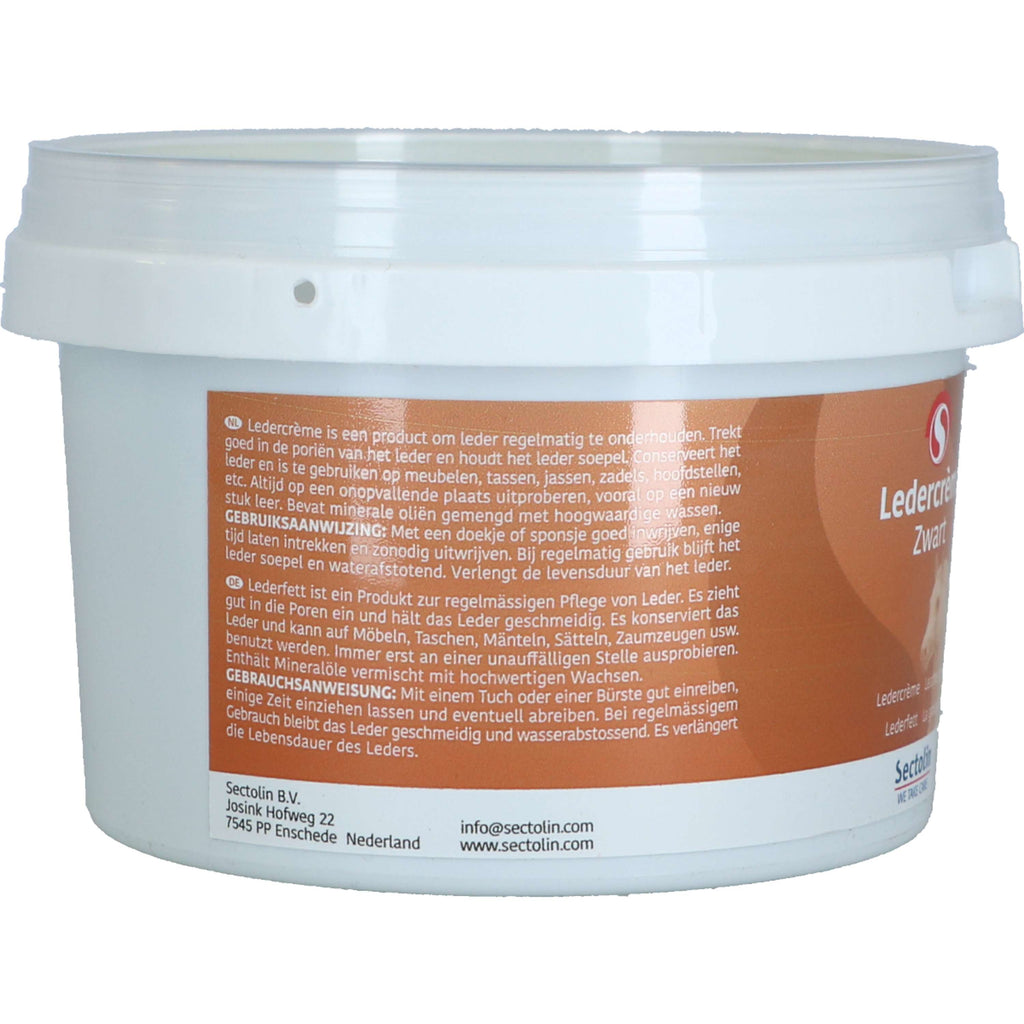 Sectolin Ledercreme Schwarz