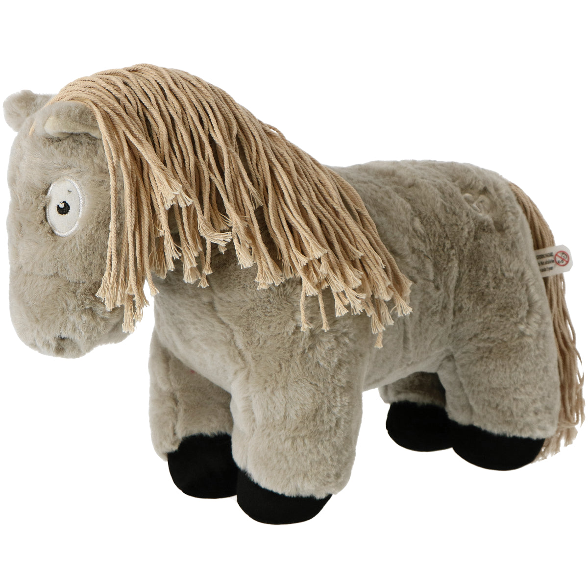 Crafty Ponies Pferde Kuscheltier Grau