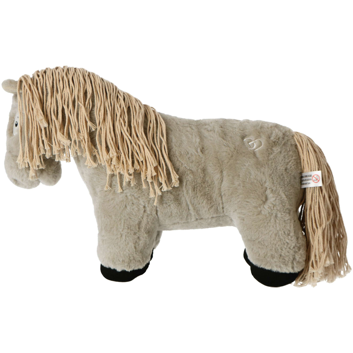 Crafty Ponies Paarden Knuffel Grau