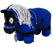 Crafty Ponies Fleecedecke Set Blau