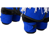 Crafty Ponies Fleecedecke Set Blau