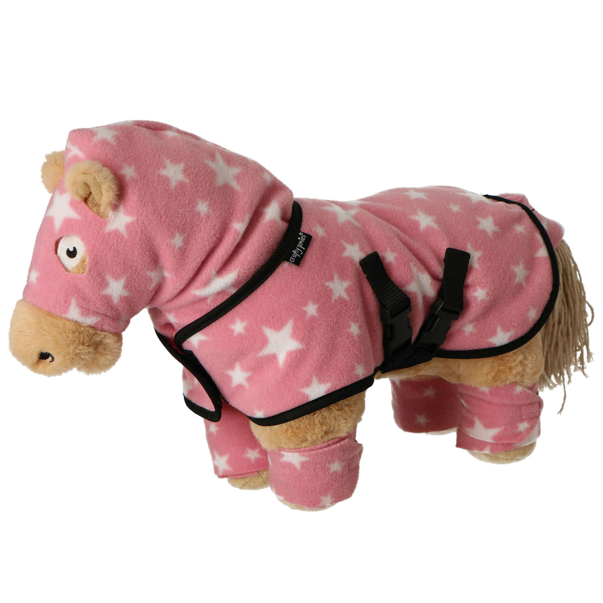 Crafty Ponies Paarden Knuffel Rosa