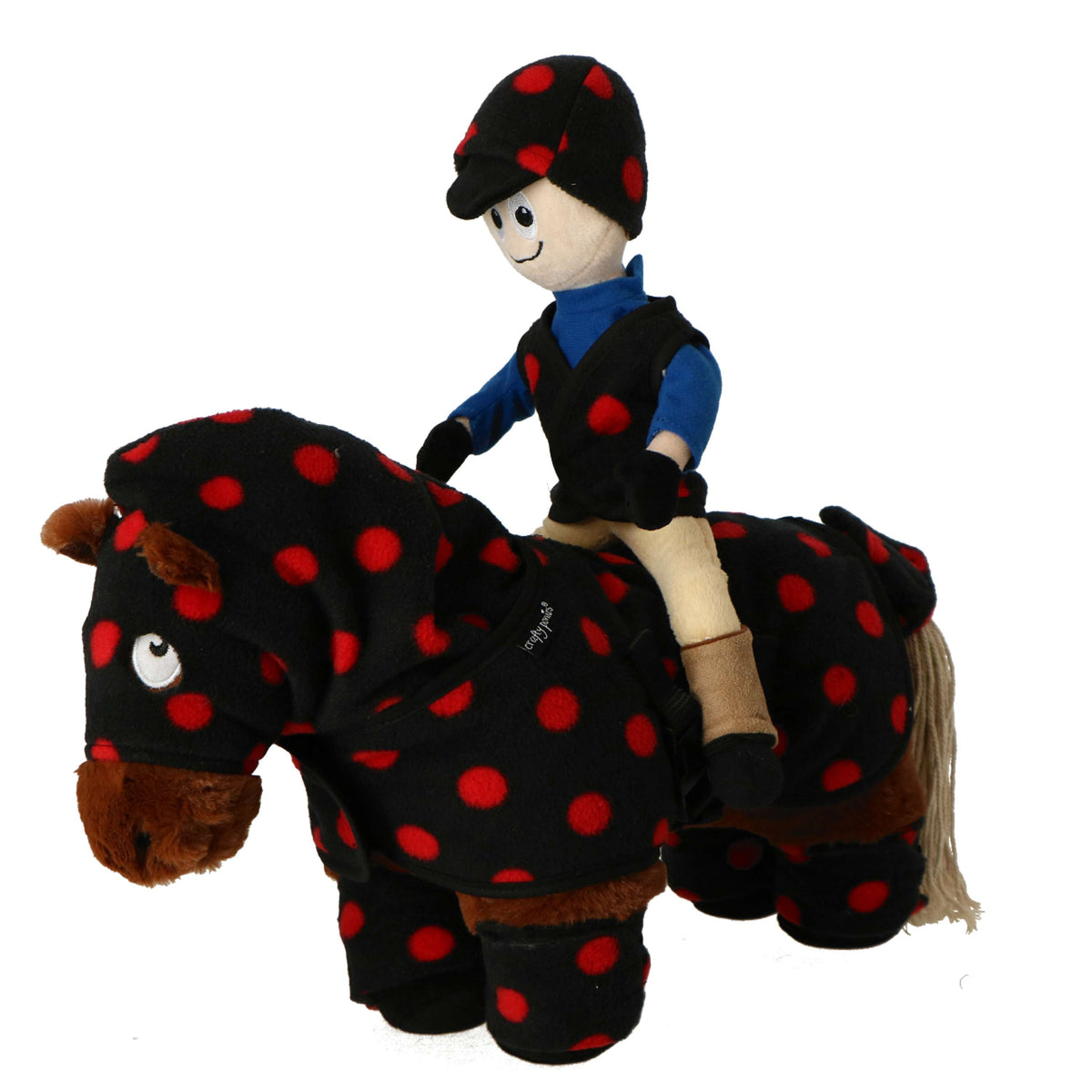 Crafty Ponies Paarden Knuffel Rot