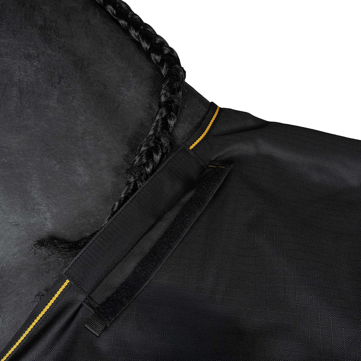 Bucas Irish Turnout Big Neck 50g Schwarz/Gold