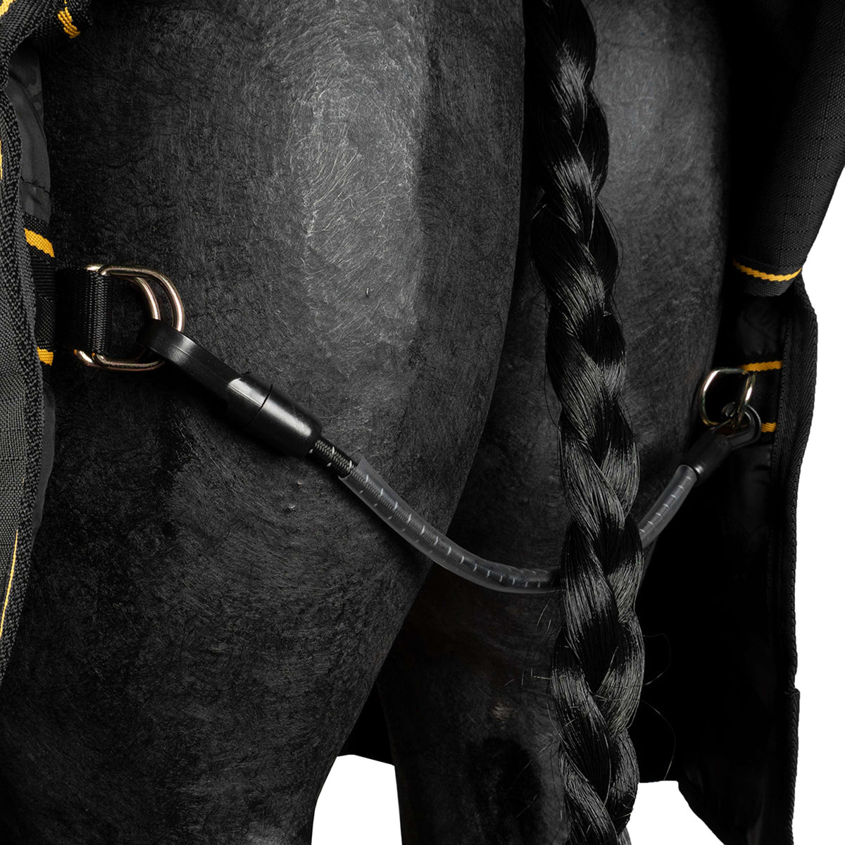 Bucas Irish Turnout Big Neck 50g Schwarz/Gold