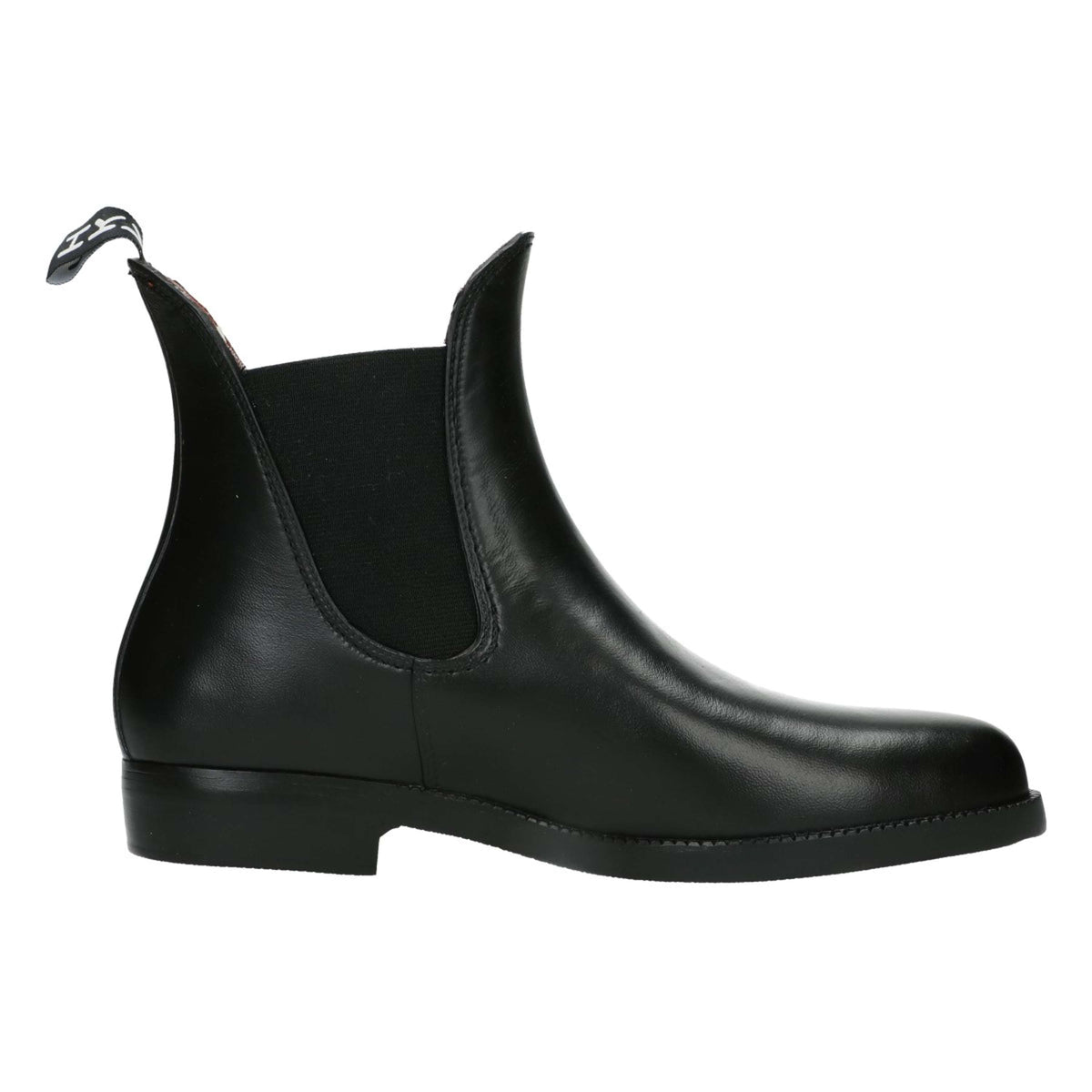 HKM Jodhpurgummistiefel soft/weit mit Elastikeinsatz Schwarz