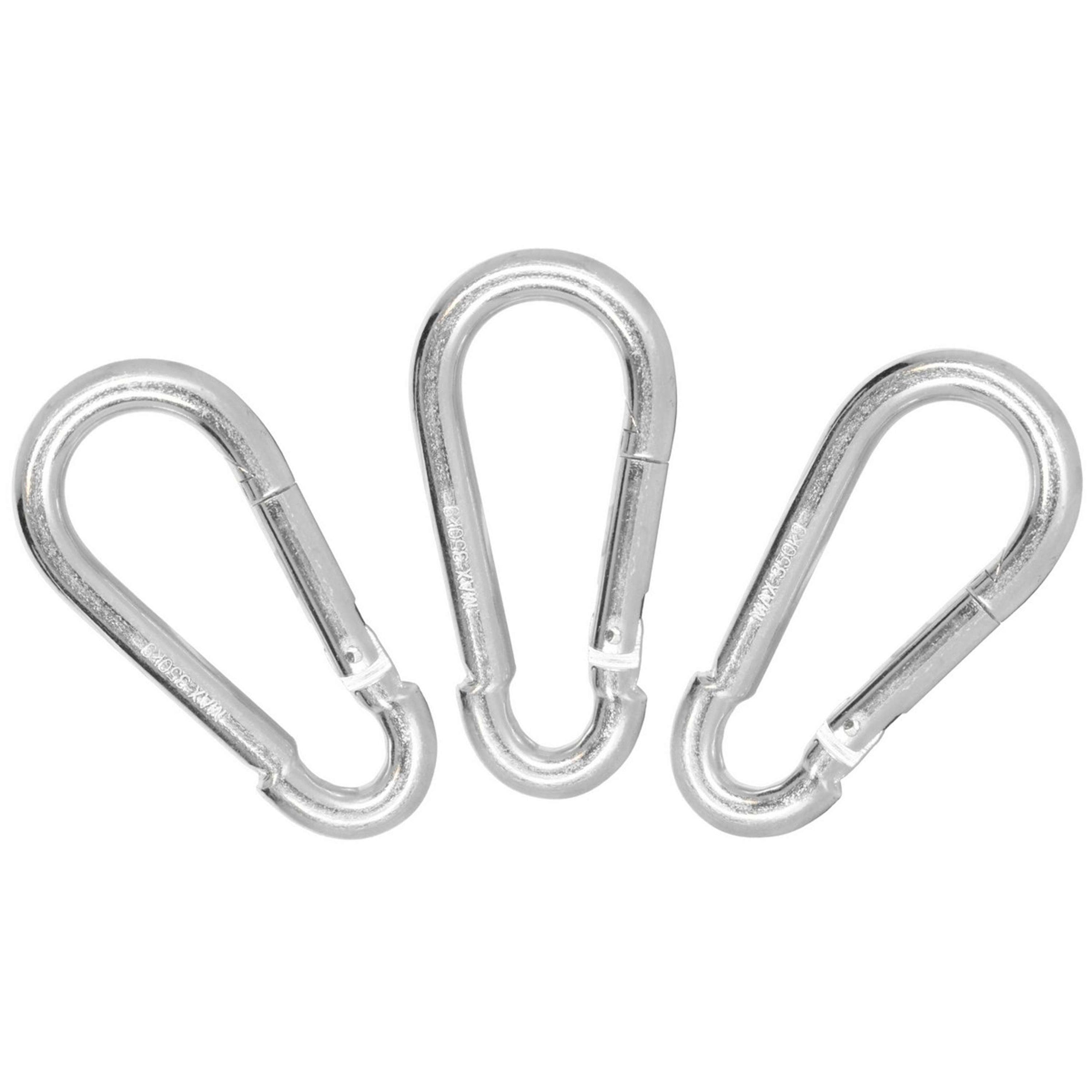 Kerbl Karabinerhaken 3 Stück