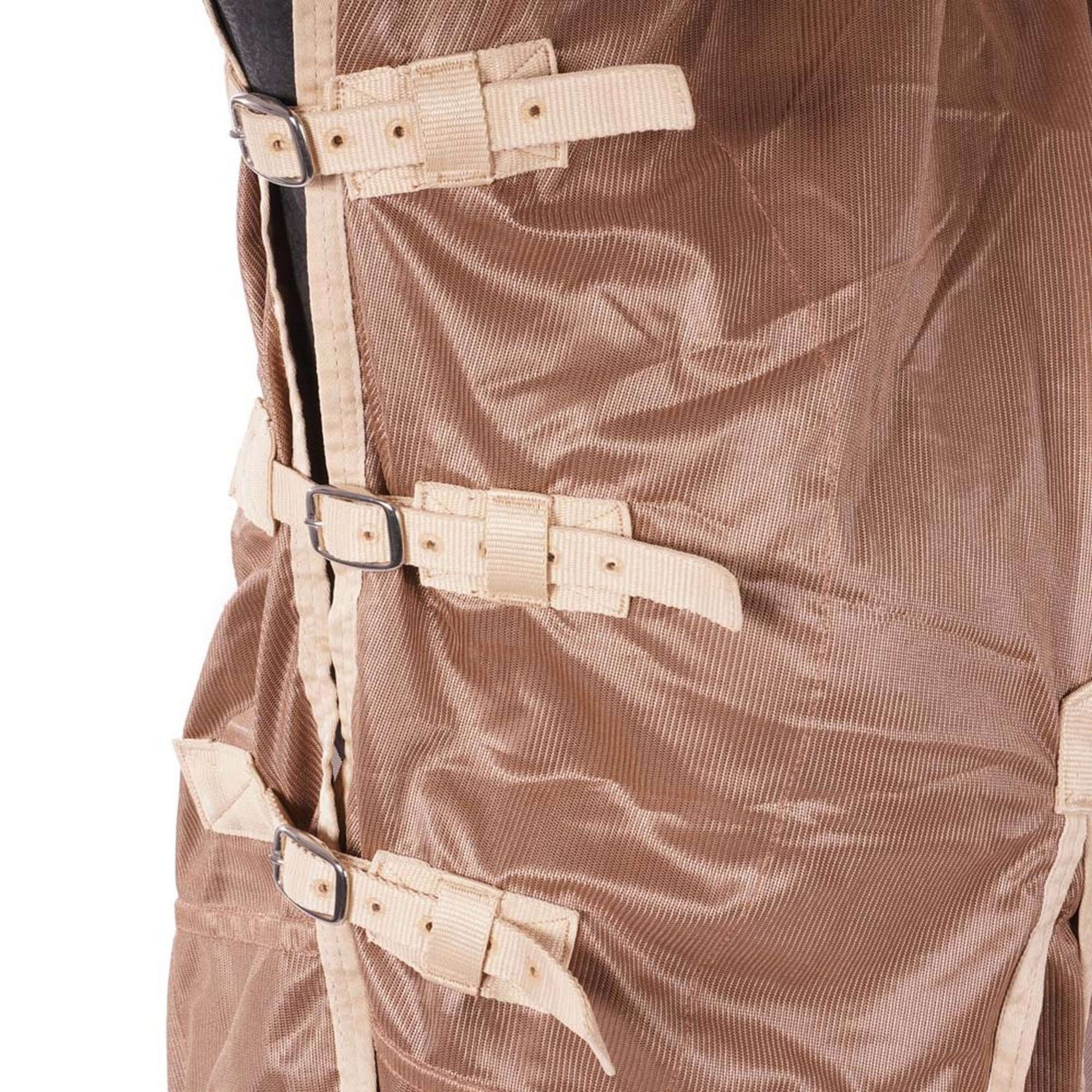 Premiere Fliegendecke mit Halsteil Basic Taupe Premiere Fliegendecke mit Halsteil Basic Taupe