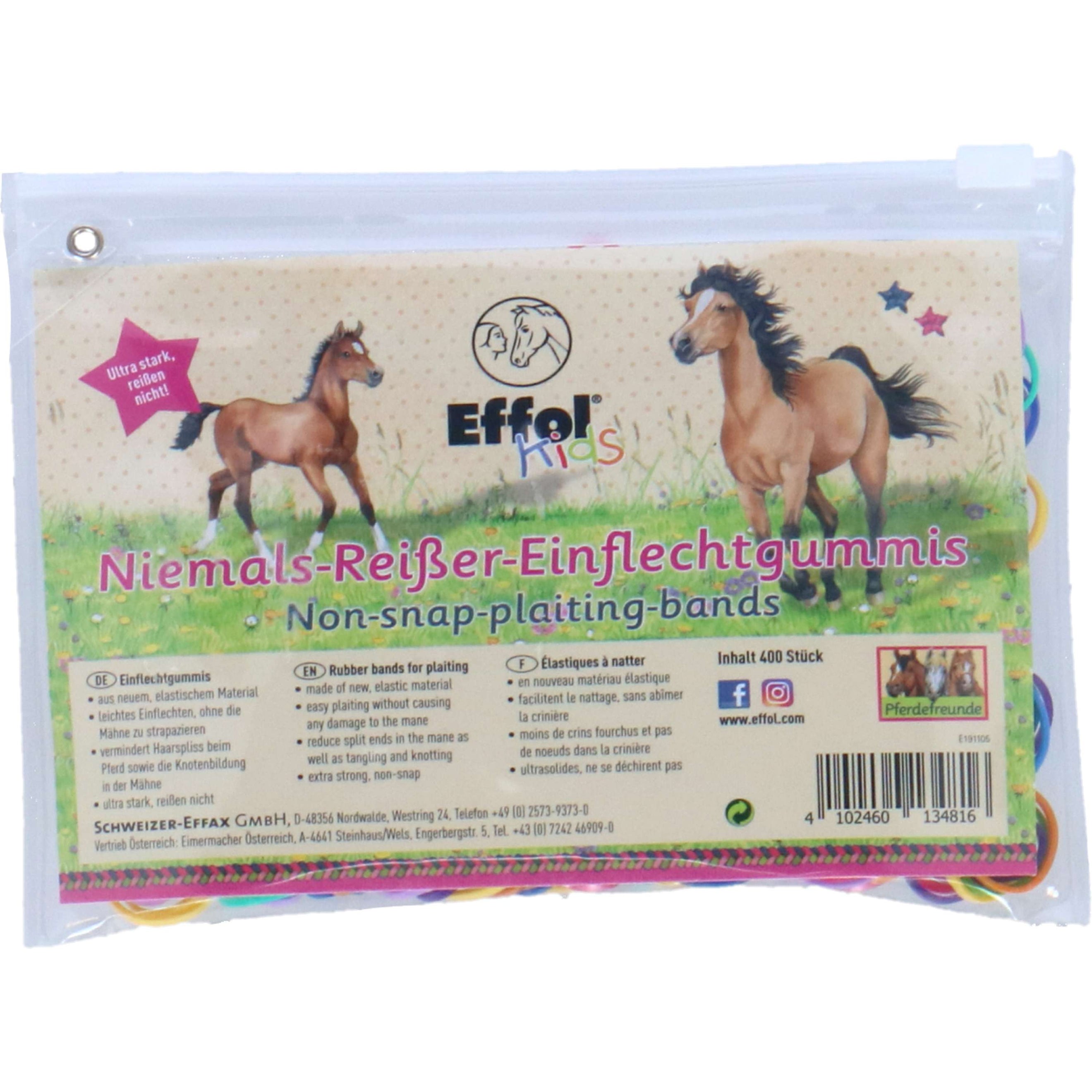 Effol Einflechtgummis Regenbogen Effol Einflechtgummis Regenbogen