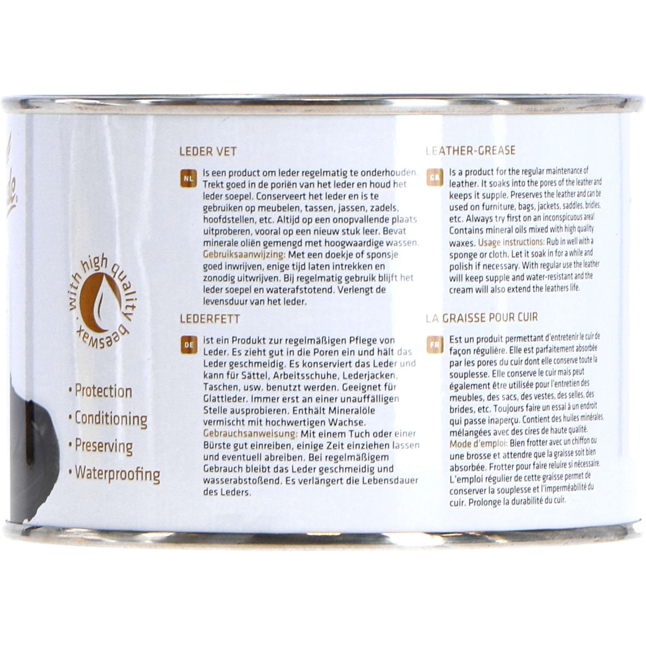 Rapide Lederfett 500ml Schwarz Rapide Lederfett 500ml Schwarz