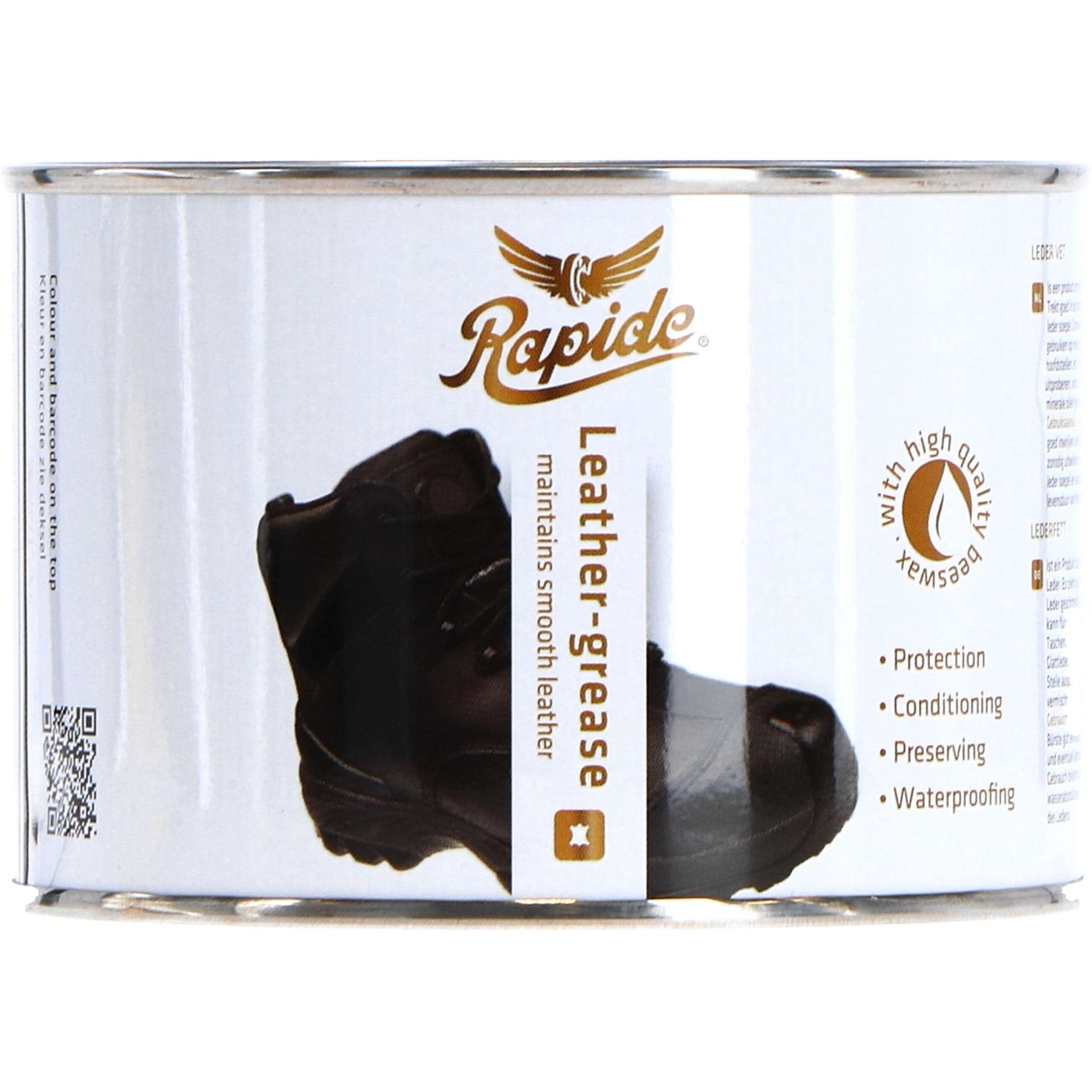 Rapide Lederfett 500ml Schwarz Rapide Lederfett 500ml Schwarz