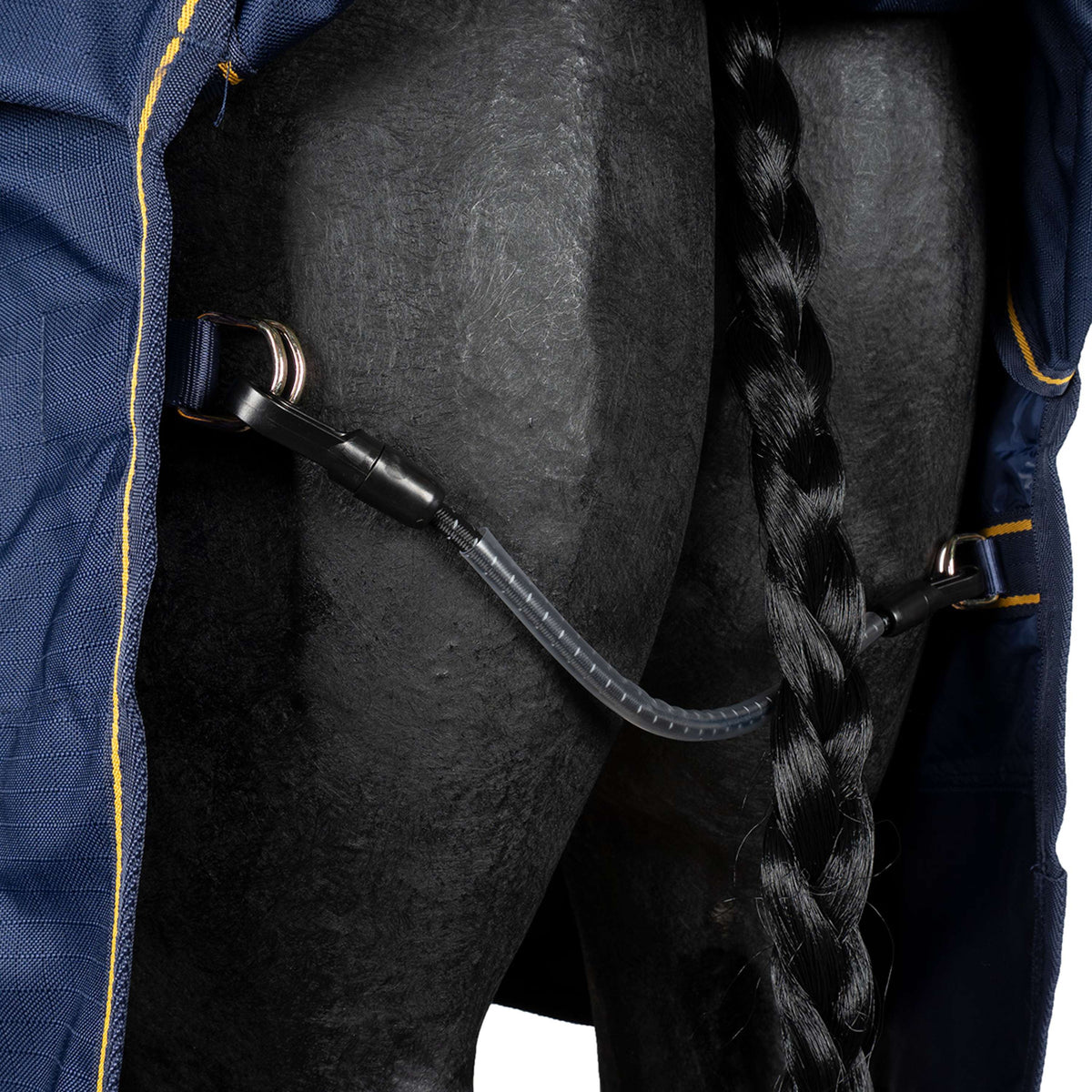 Bucas Irish Turnout 150g Navy/Gold