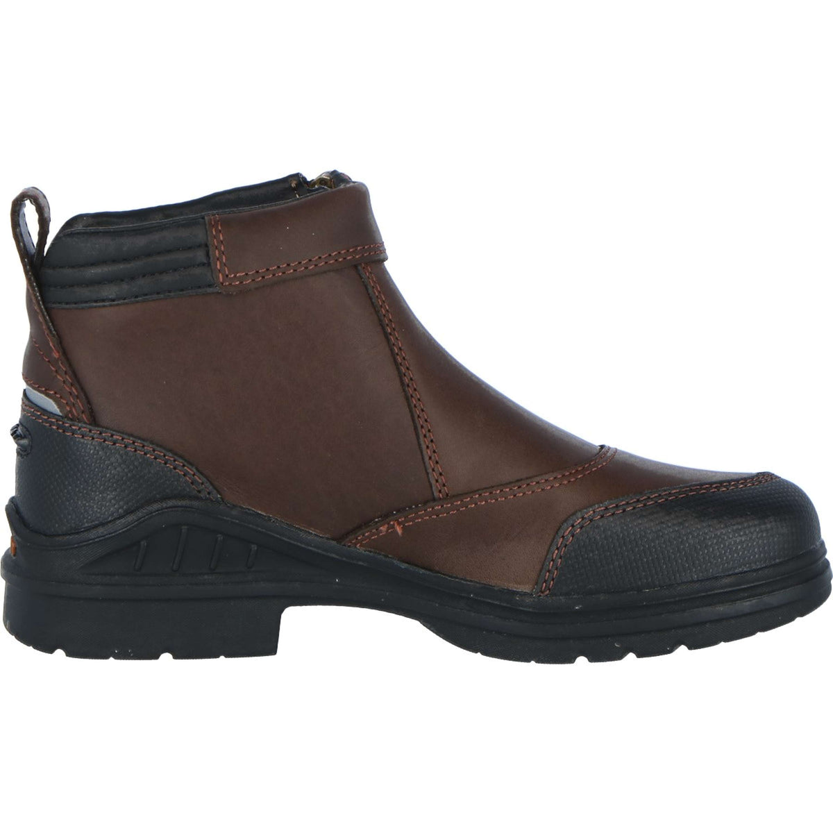 Ariat Stallschuhe Barnyard Side Zip Dunkelbraun