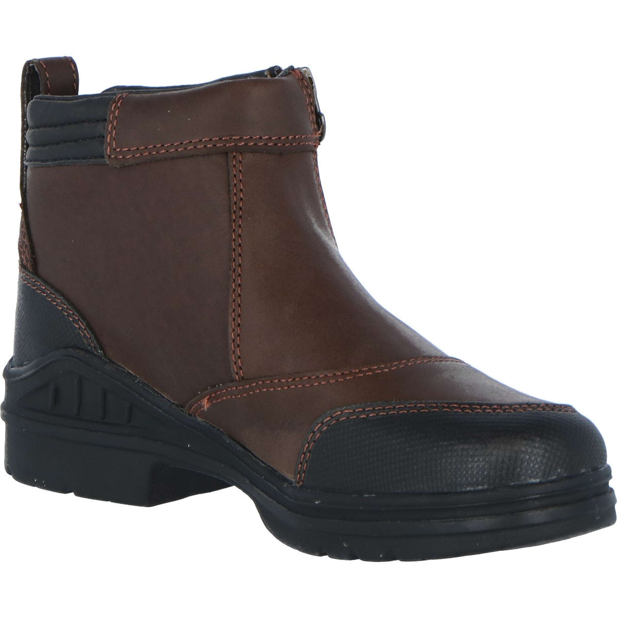 Ariat Stallschuhe Barnyard Side Zip Dunkelbraun