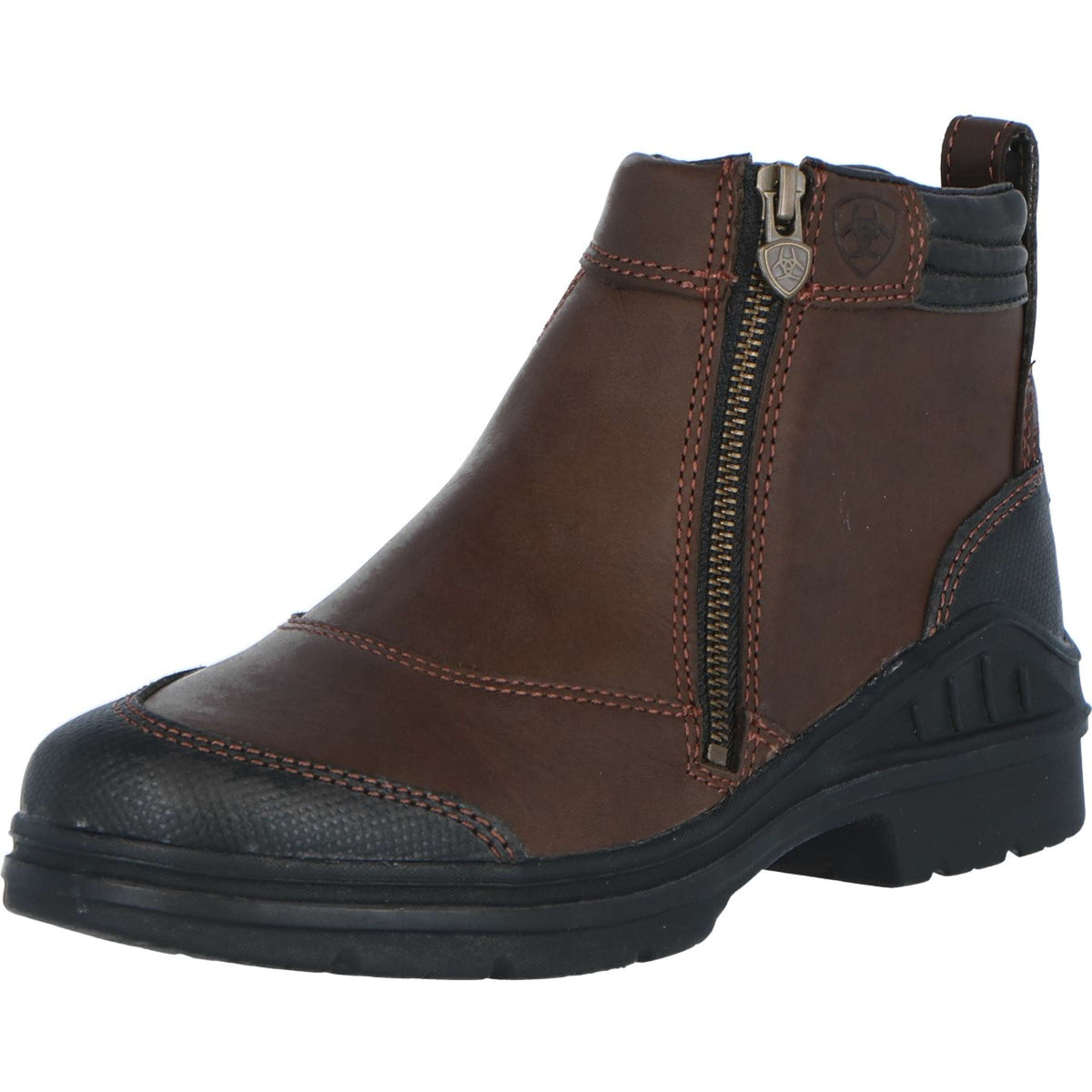 Ariat Stallschuhe Barnyard Side Zip Dunkelbraun