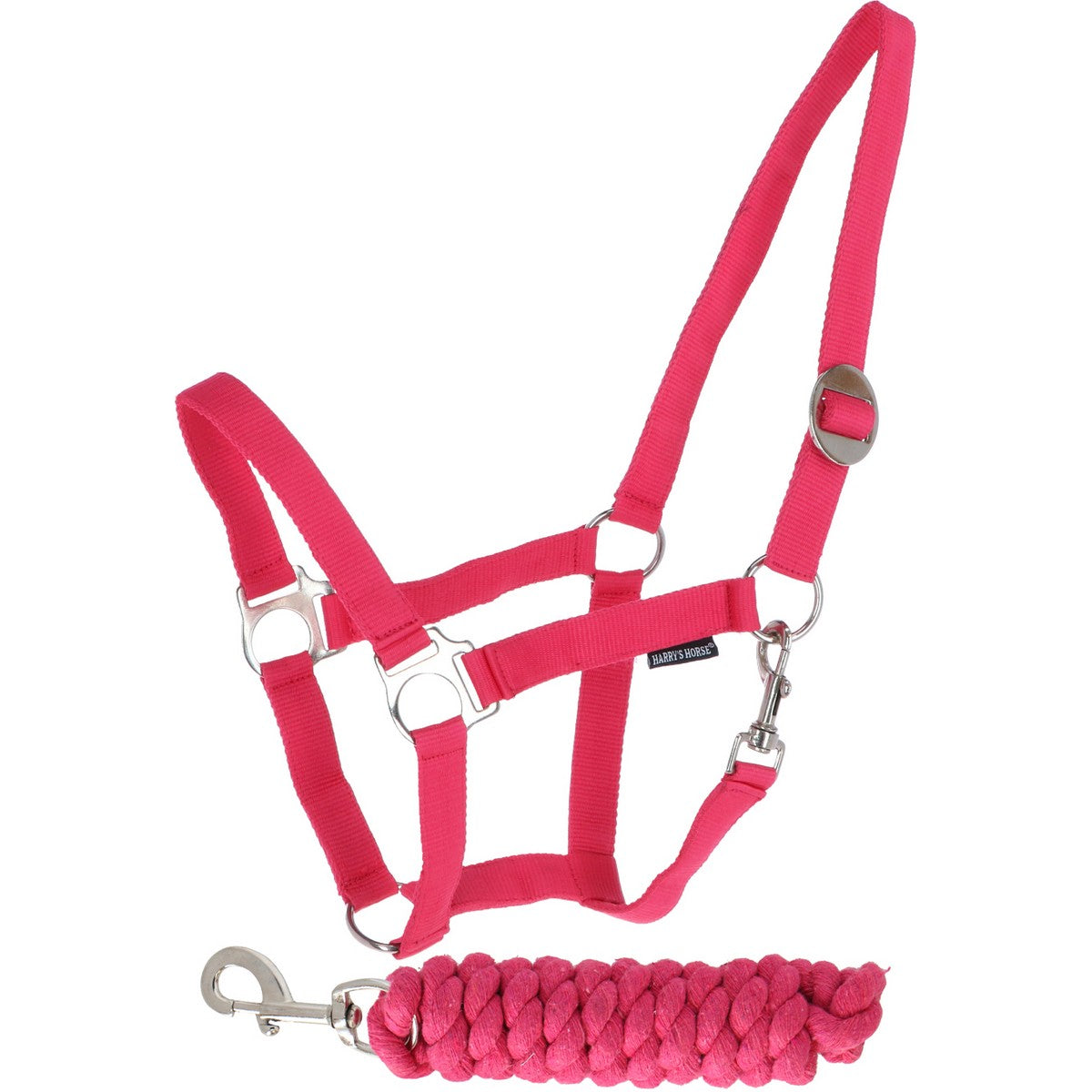 Harry's Horse Halfterset Initial Fuchsia