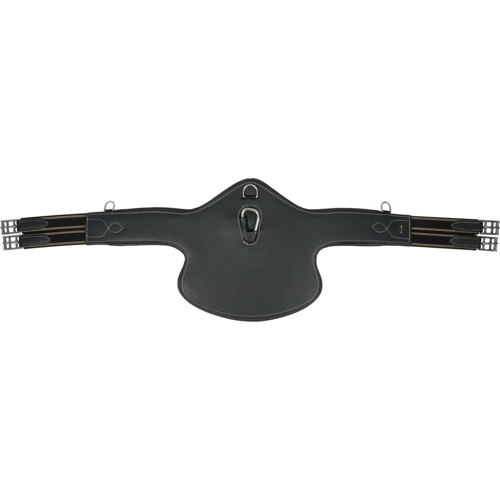 HORKA Latzgurt Leder Schwarz/Silber