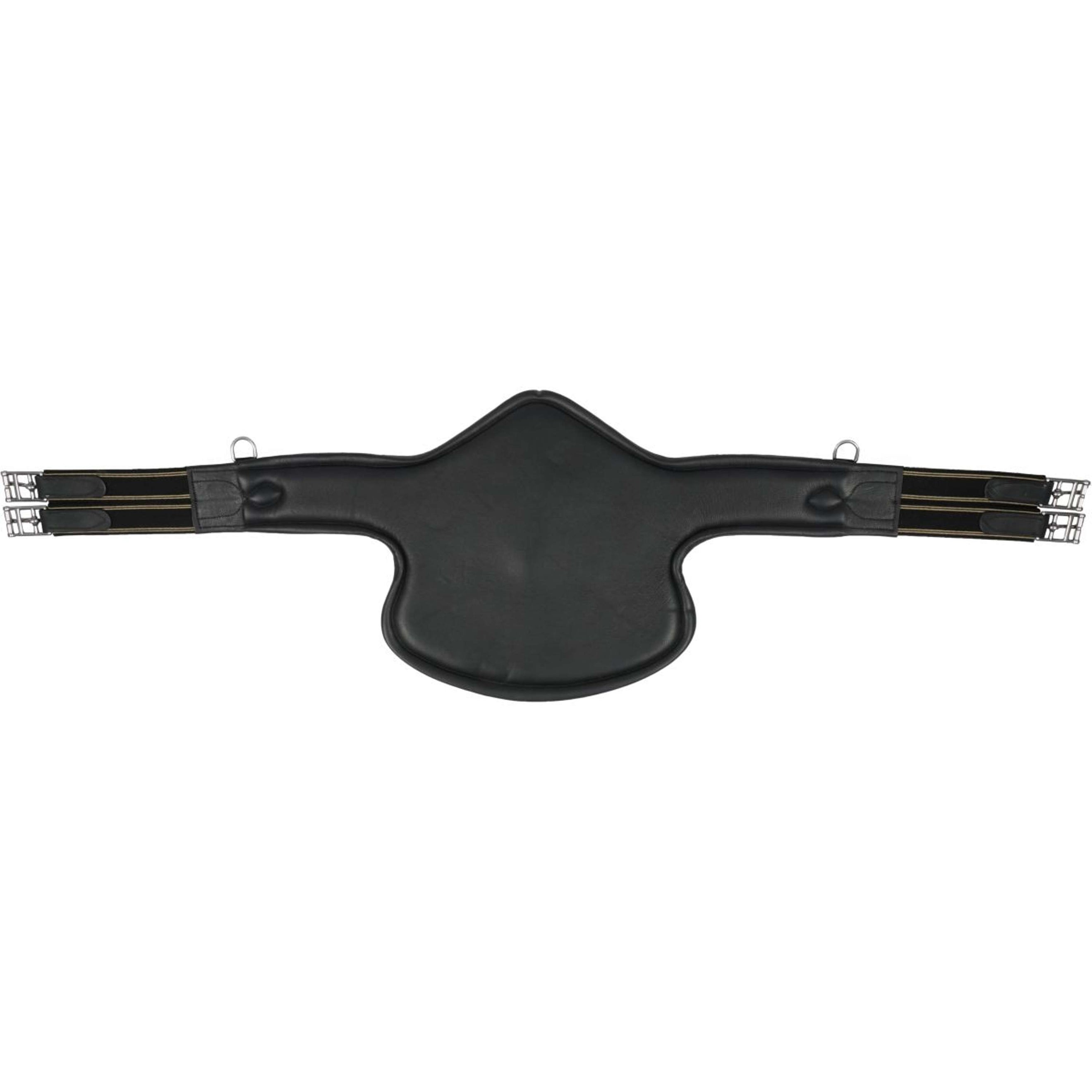 HORKA Latzgurt Leder Schwarz/Silber HORKA Latzgurt Leder Schwarz/Silber