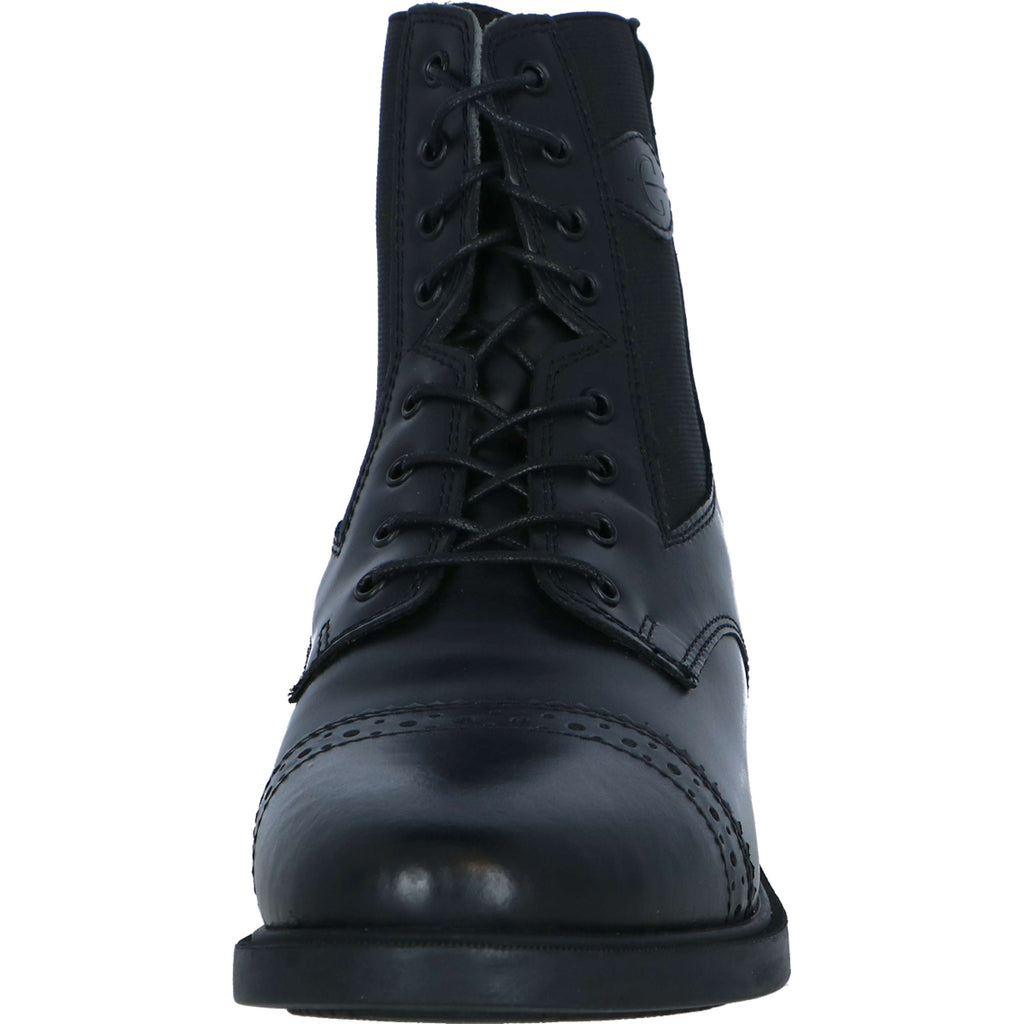 Kerbl Schnürstiefelette Monaco Glattleder Schwarz