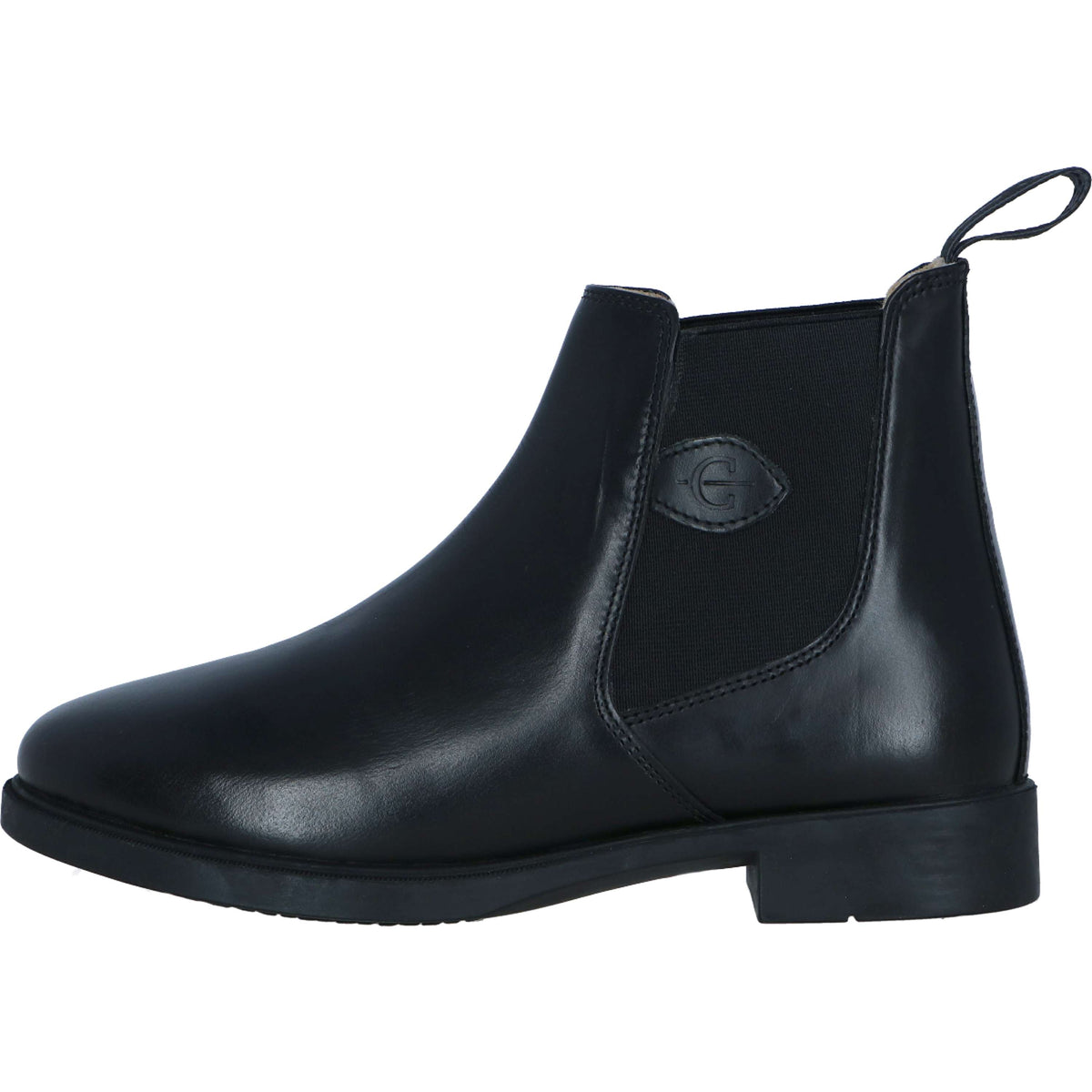 Covalliero Reitstiefelette Leder Classic Schwarz