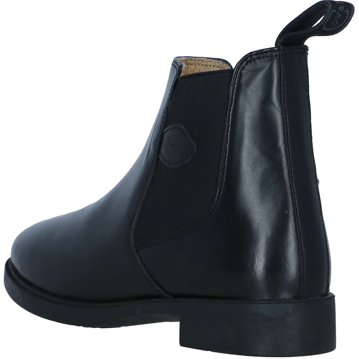 Covalliero Reitstiefelette Leder Classic Schwarz