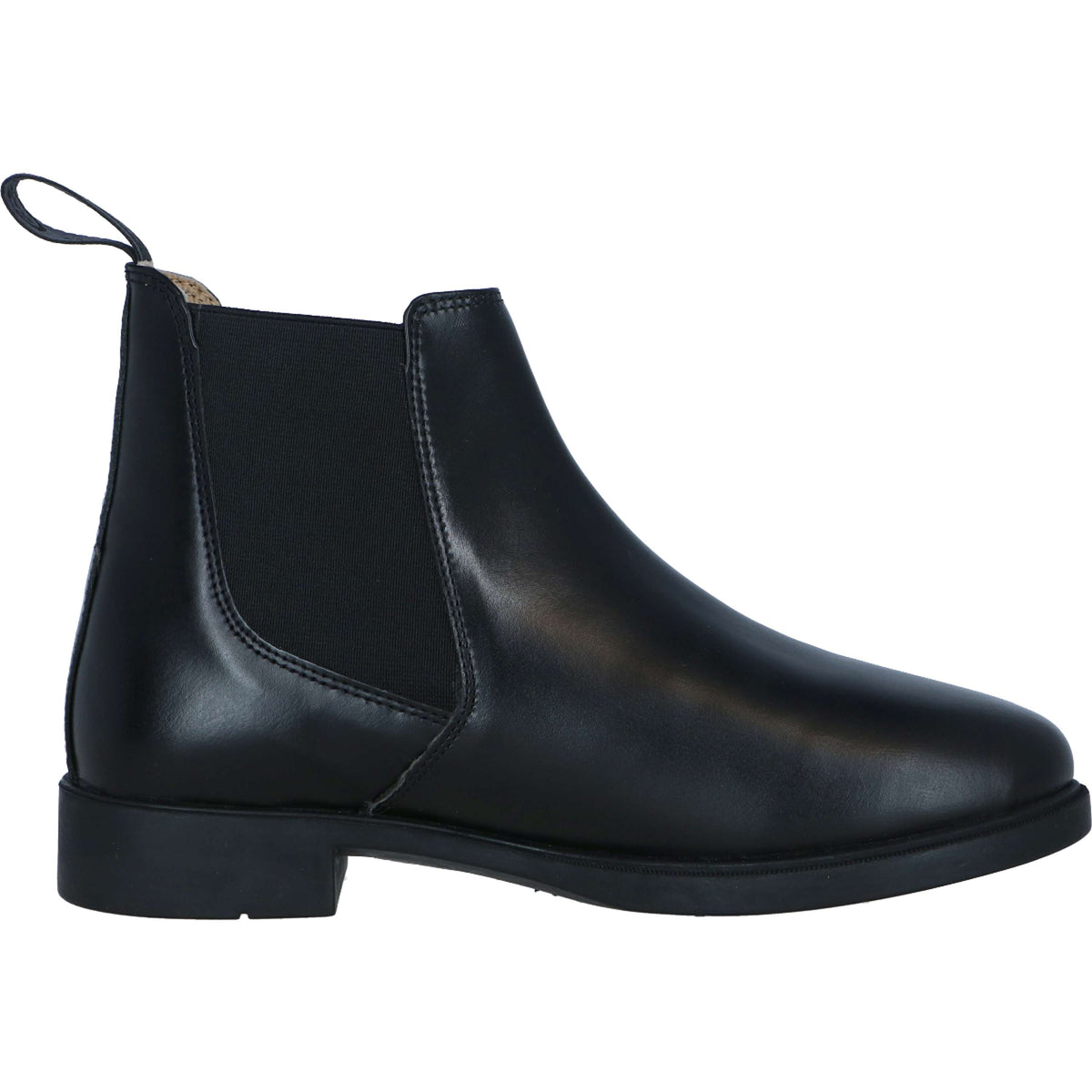 Covalliero Reitstiefelette Leder Classic Schwarz