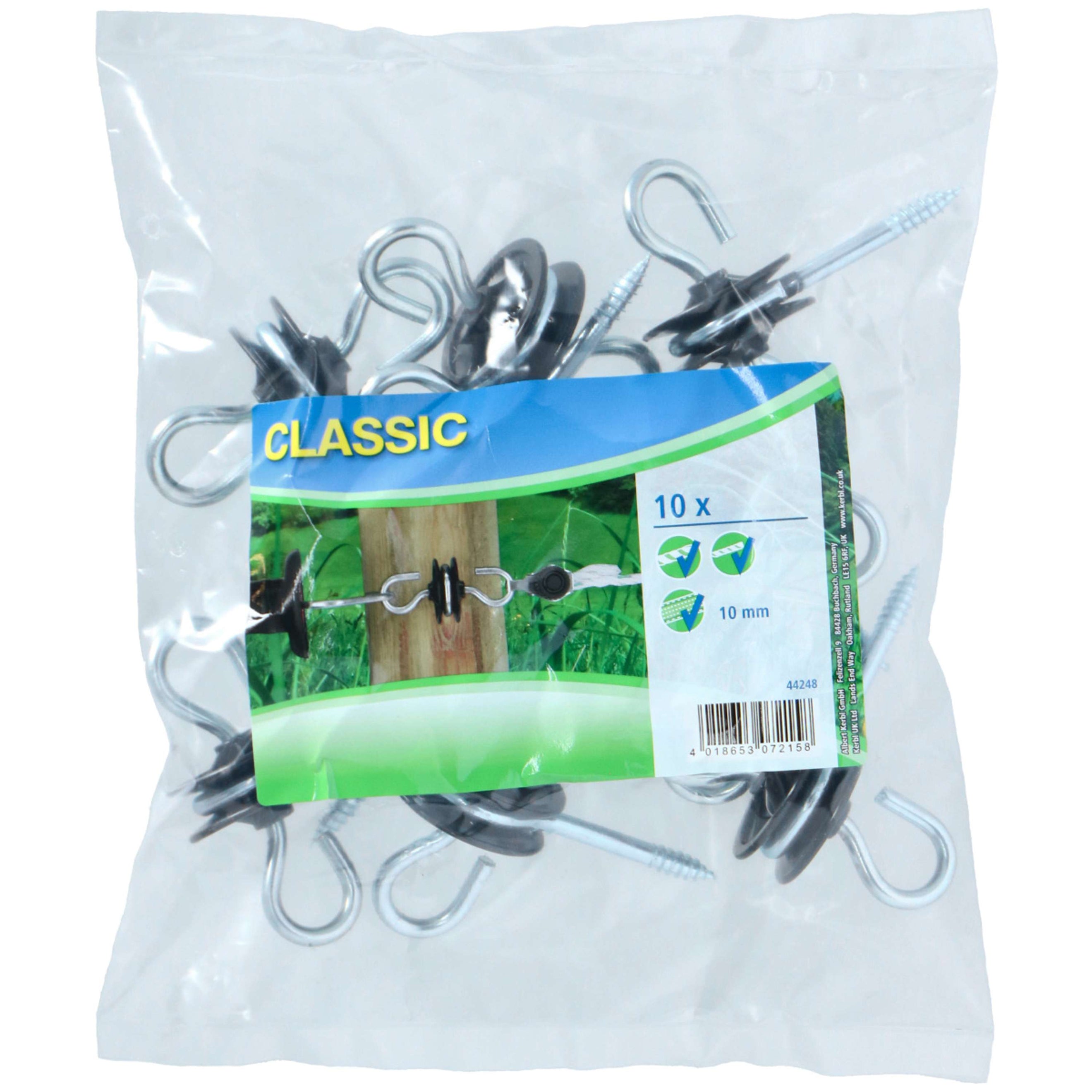 Ako Torgriff Insulator Galvanised 2 Haken