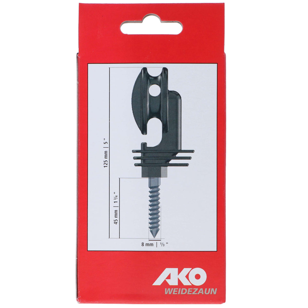 Ako Profi Eckisolator f. Seil Litze + Draht