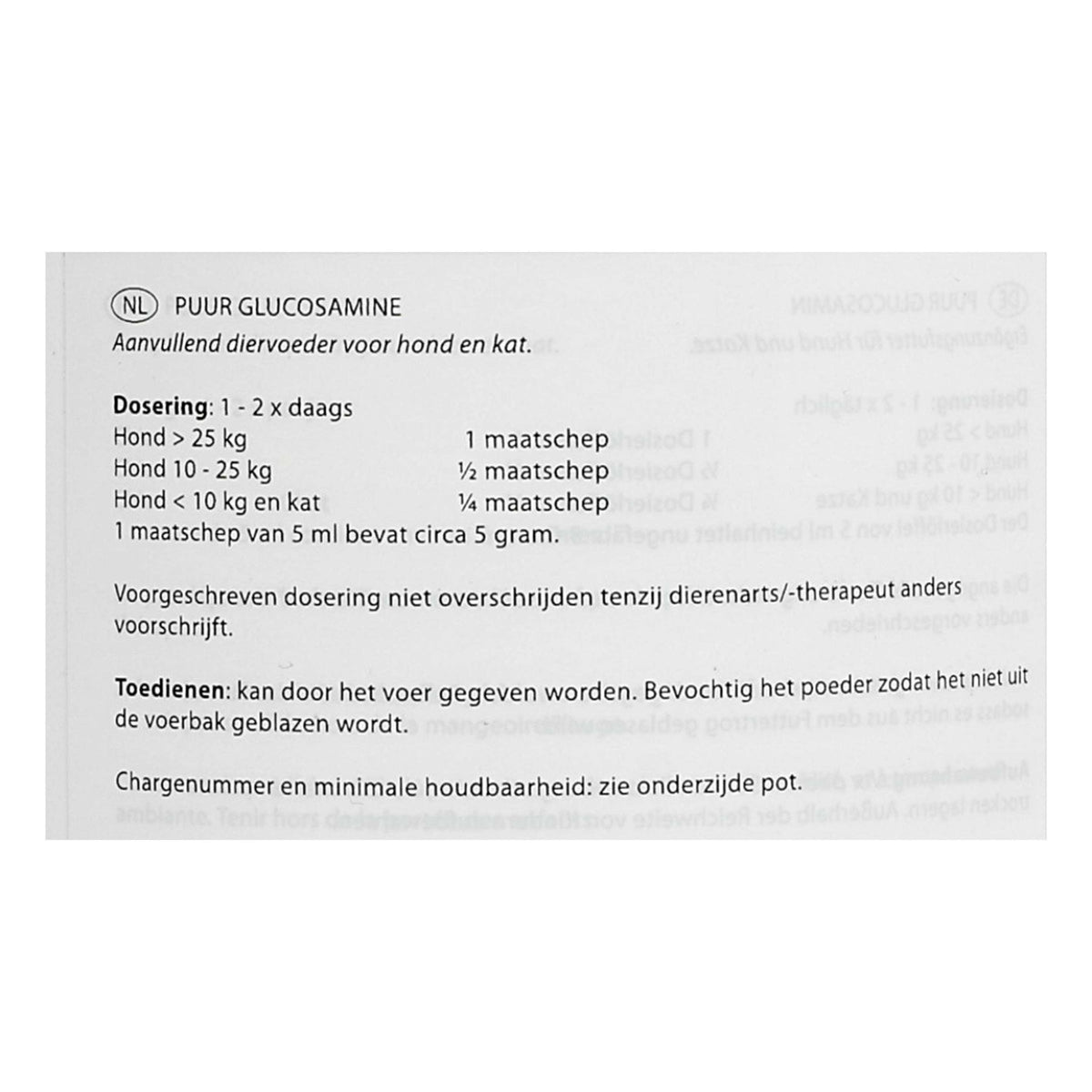 PUUR Glucosamine Hund und Katze