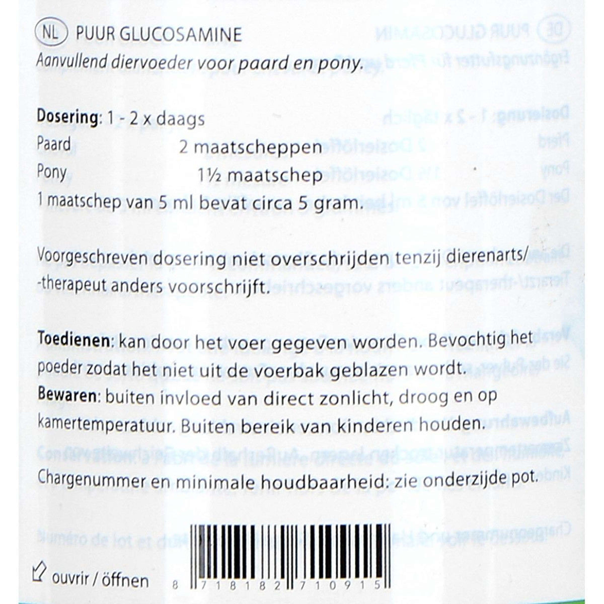 PUUR Glucosamine Pferd und Pony