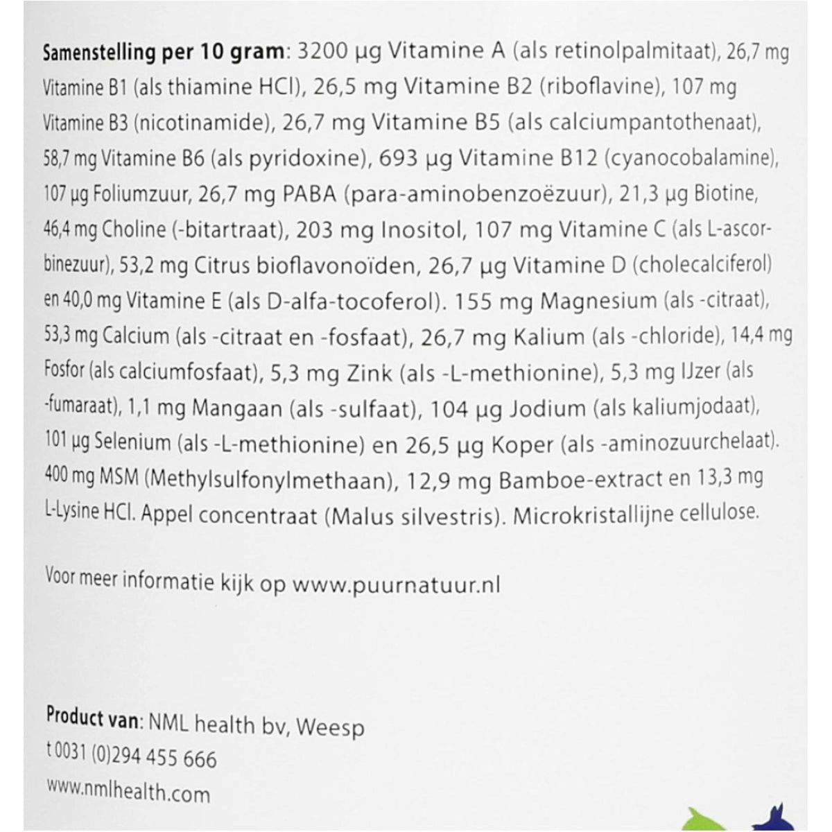 PUUR Vitamine und Minerale Pferd und Pony