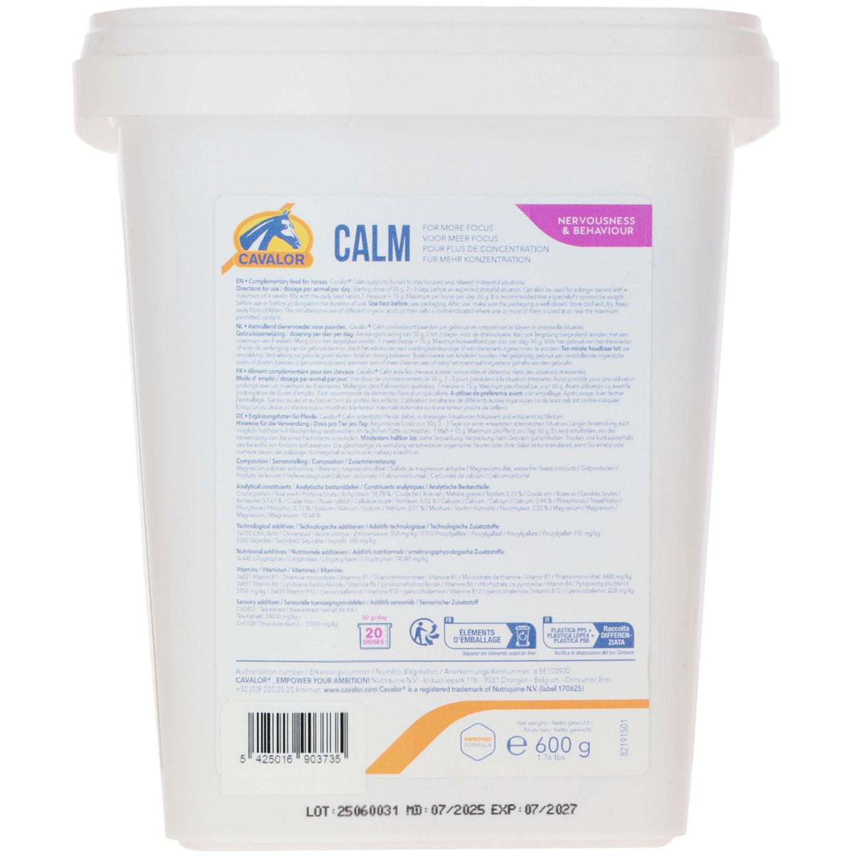 Cavalor Beruhigungsmittel Calm